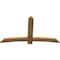 Ekena Millwork Bellingham Rough Sawn Timber Gable Bracket, Western Red Cedar, 72"W x 42"H x 2"D x 6"F, 14/12 Pitch GBW072X42X0206BEL00RWR - alternate 5